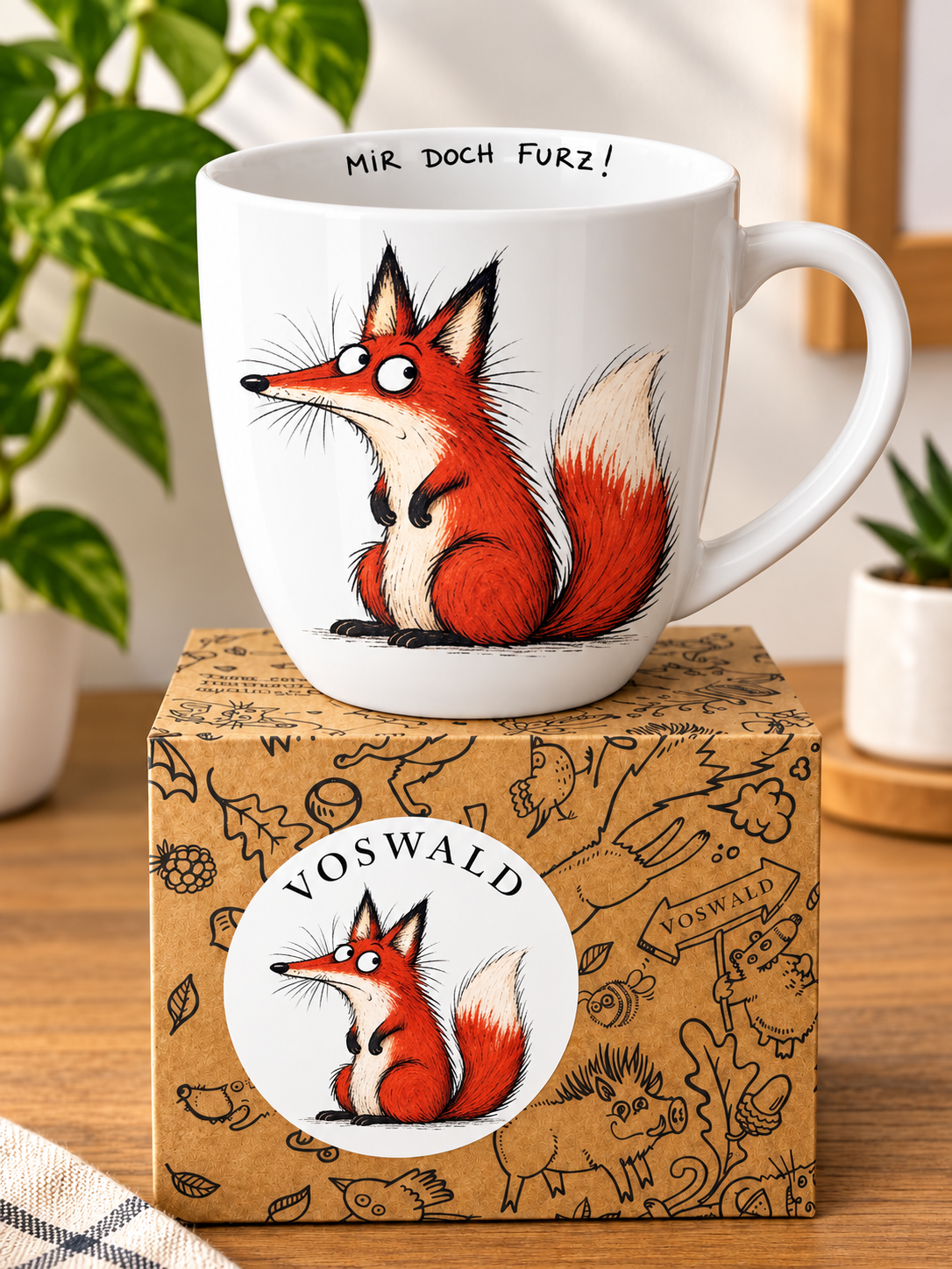Tasse »Mir doch Furz!«