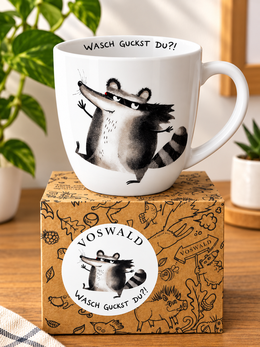 Tasse »Wasch guckst du?!«